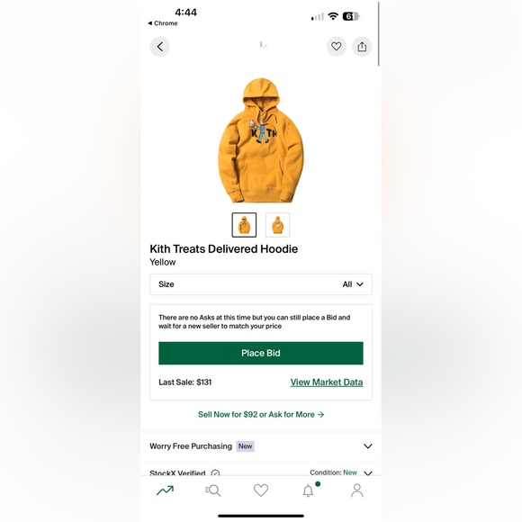 Kith Treats S18 postmates delivered hoodie - Picture 8 of 8